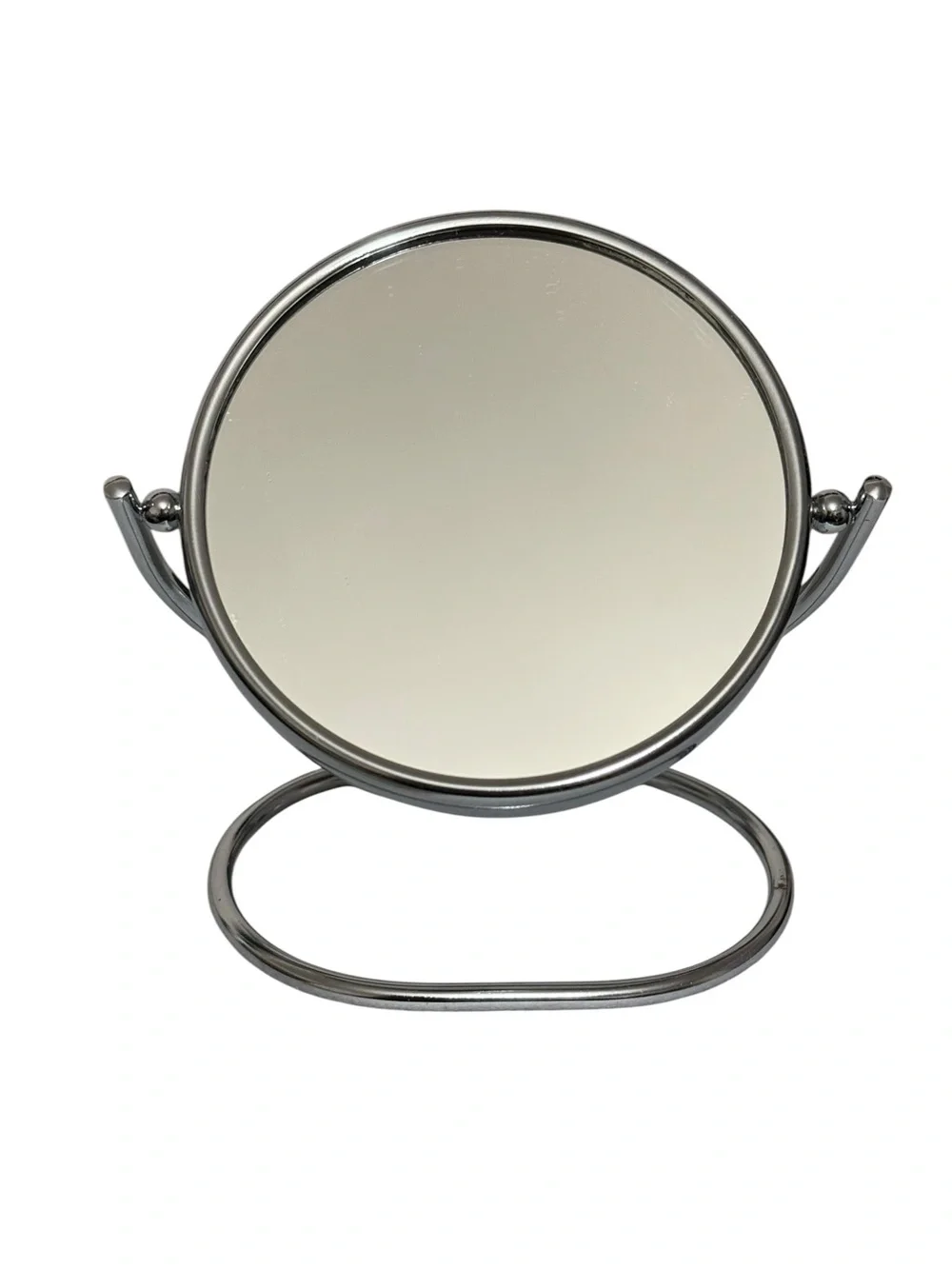 VTG Double Sided Makeup Magnifying Mirror Desktop Stand Wall Hanging Handheld